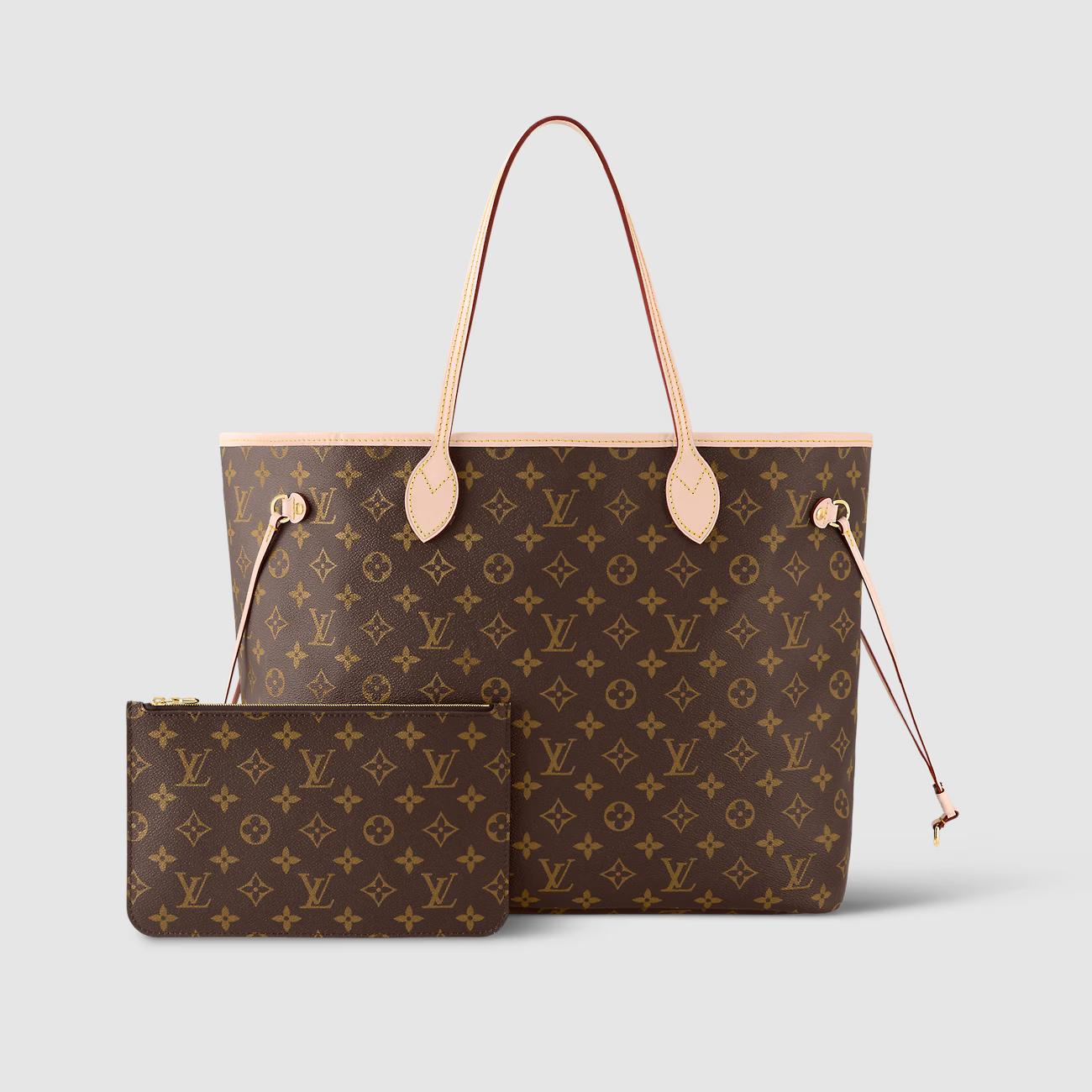 Túi Louis Vuitton Neverfull GM Nữ Monogram Be